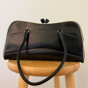 Prada Vintage Vitello Frame Bag